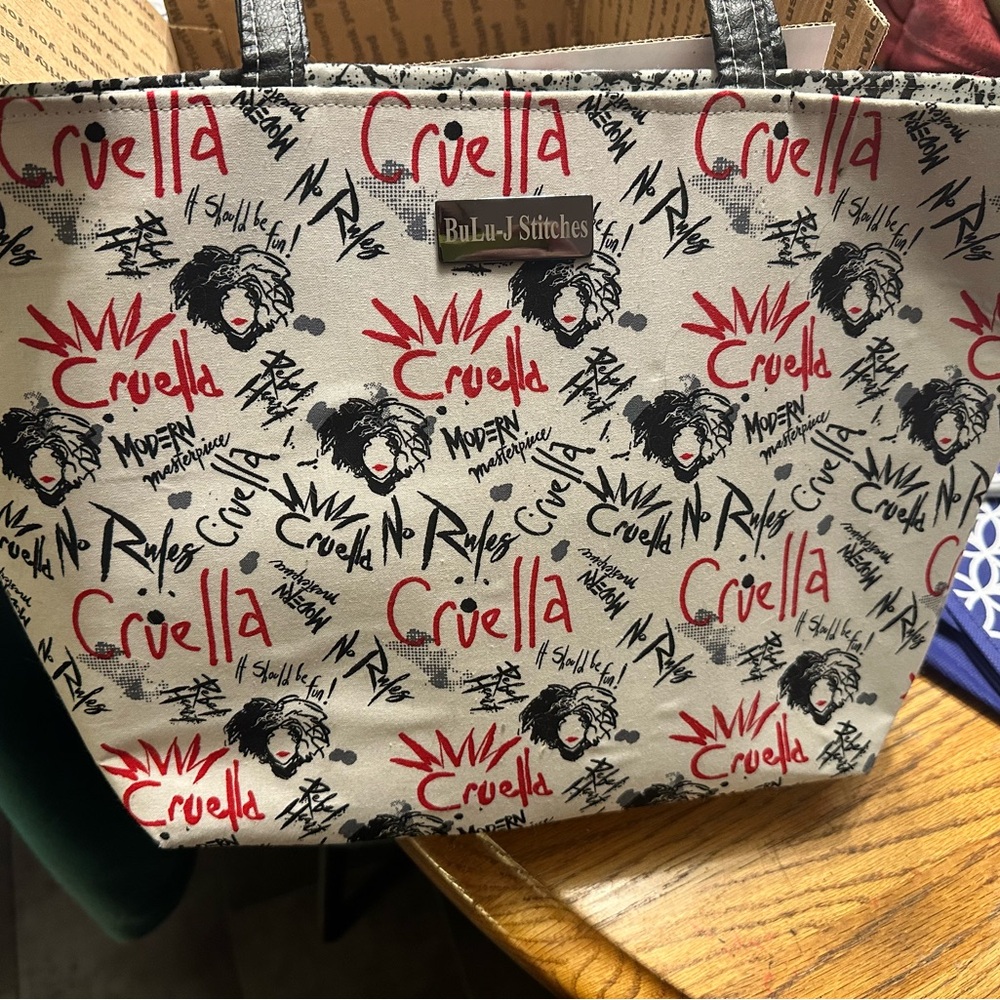 Cruella Canvas Tote Bag